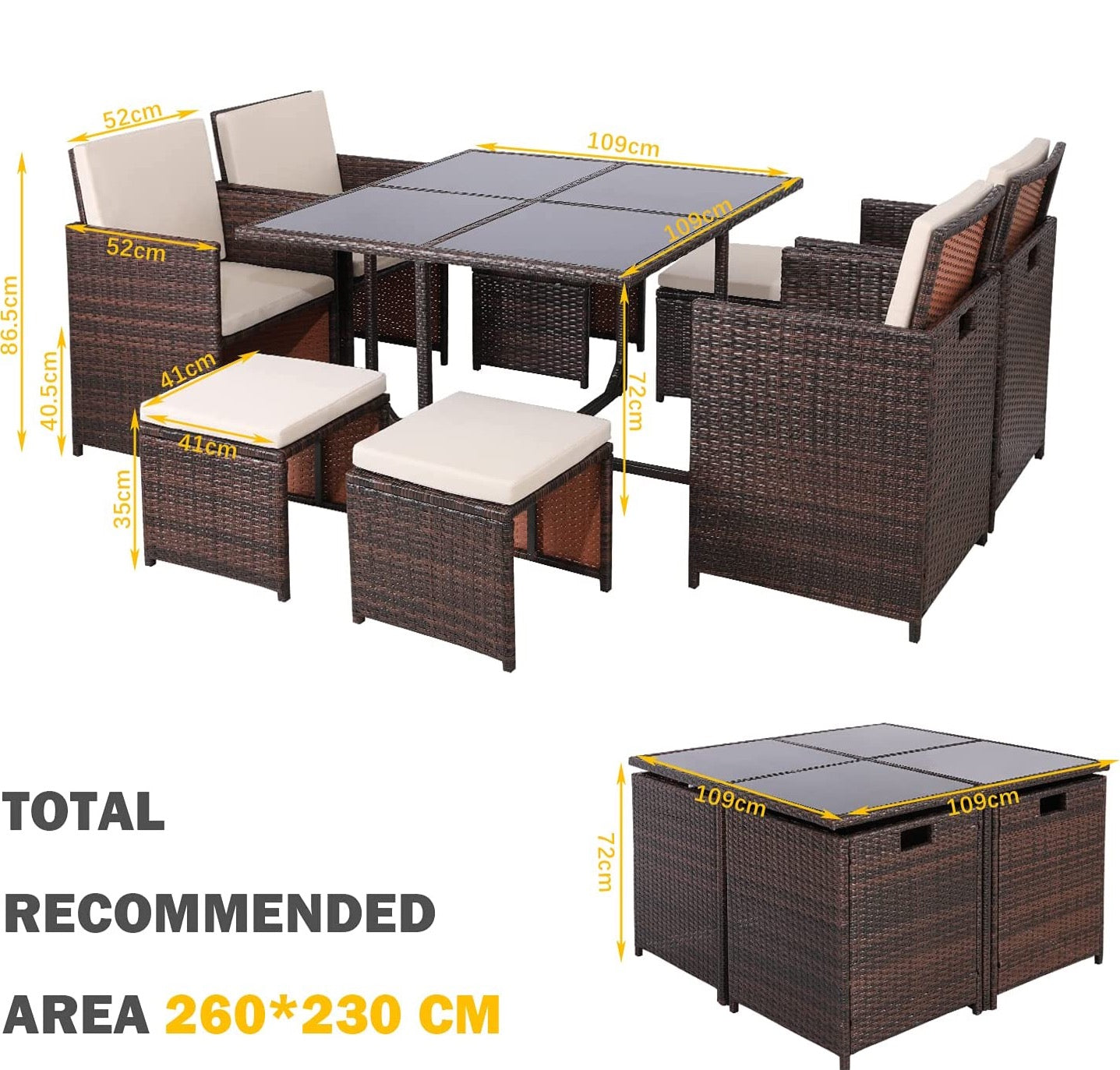 Rattan Garden Furniture Set