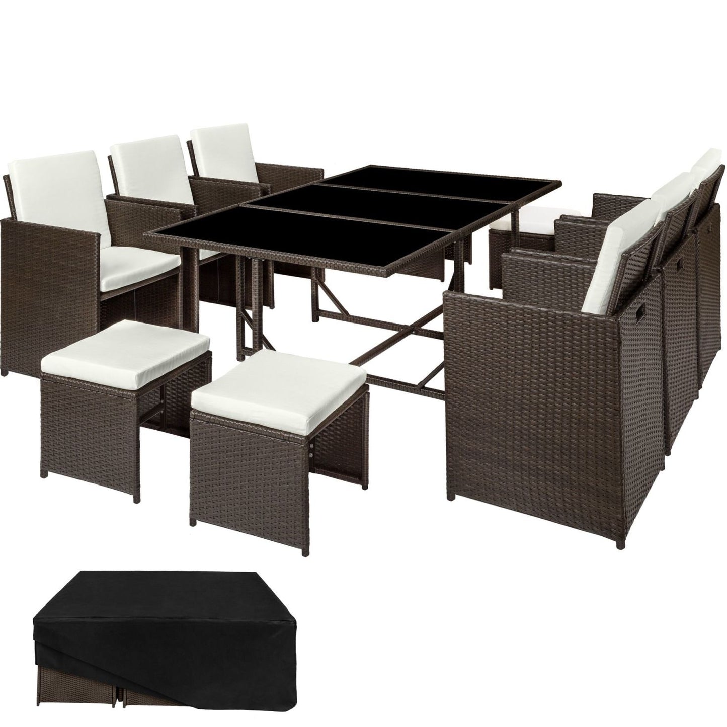 Rattan Patio Dining Set