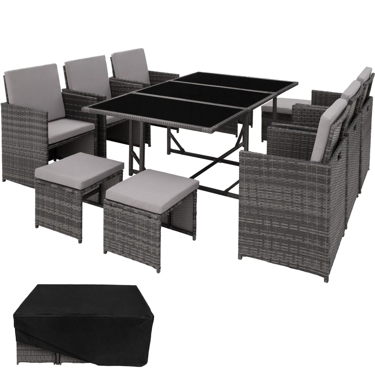 Rattan Patio Dining Set