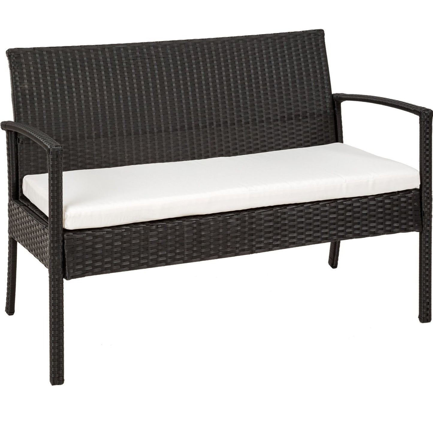 Outdoor Rattan Wicker Conversation Set