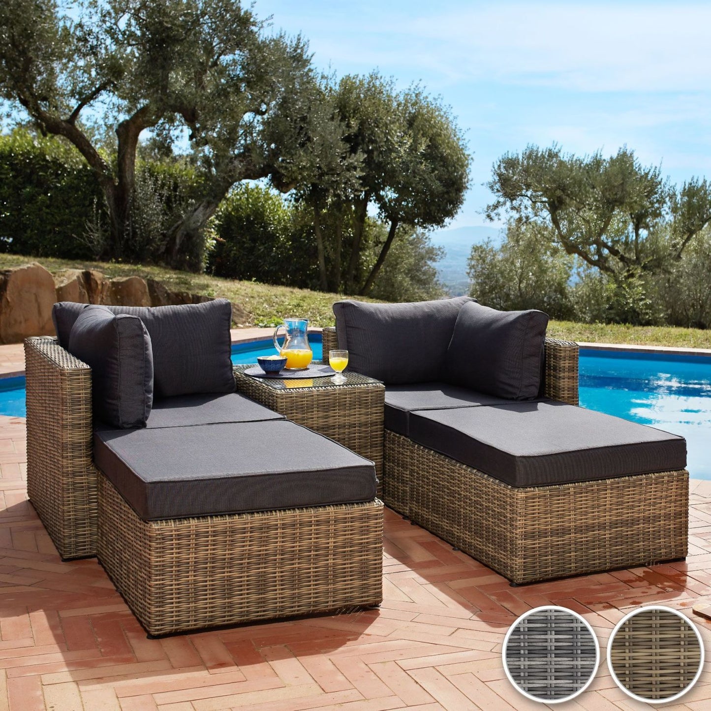 Modular Rattan Sofa Sets