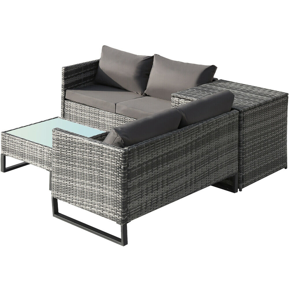 Rattan Corner Sofa Set