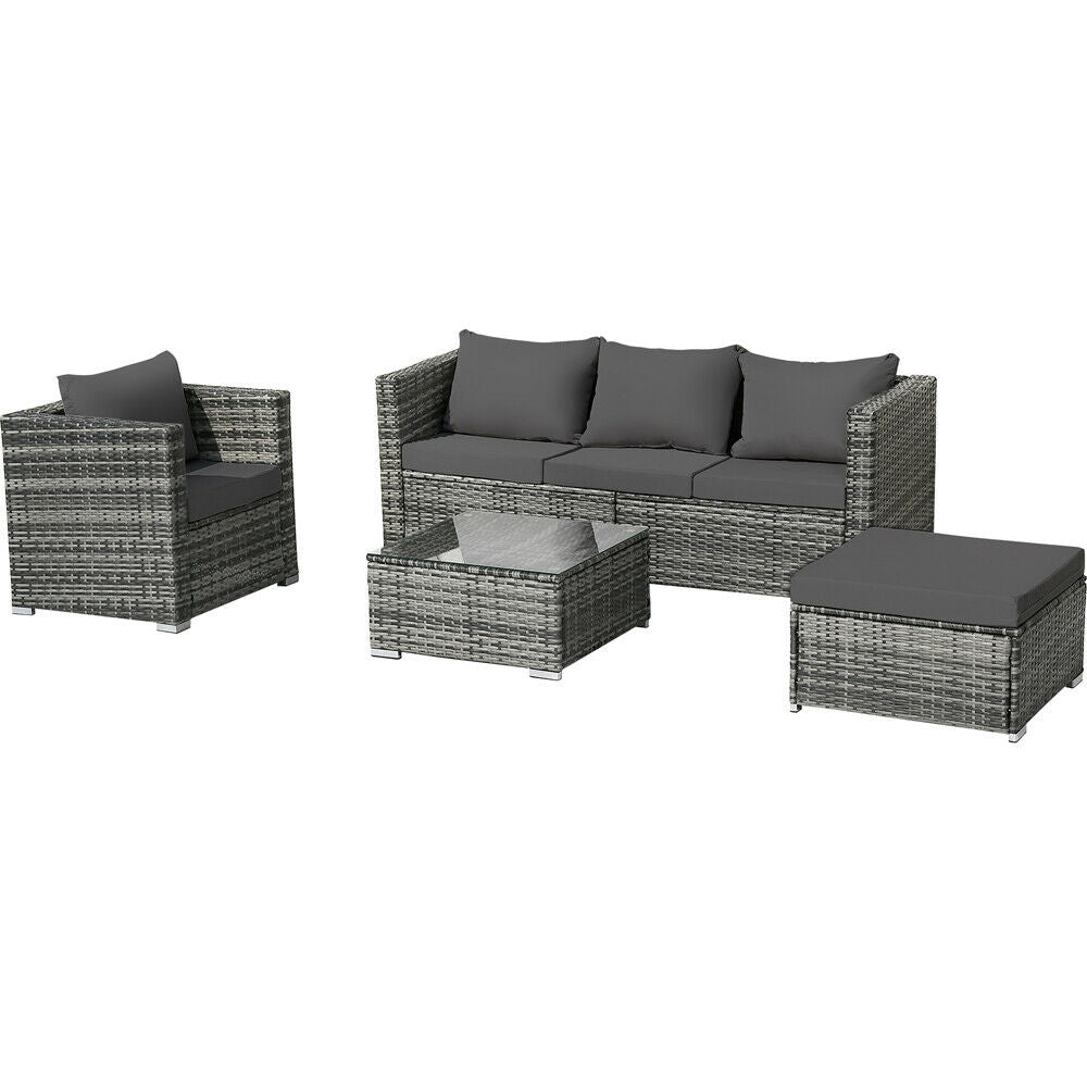 Rattan Garden Sofa Set