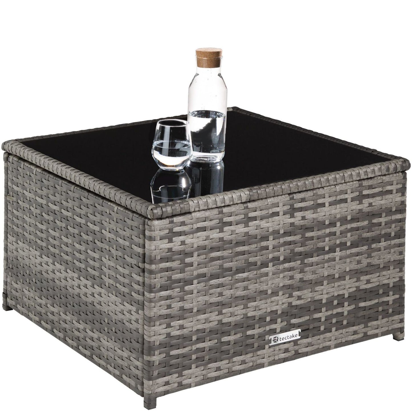 Outdoor Rattan Sofa Set with Storage Box