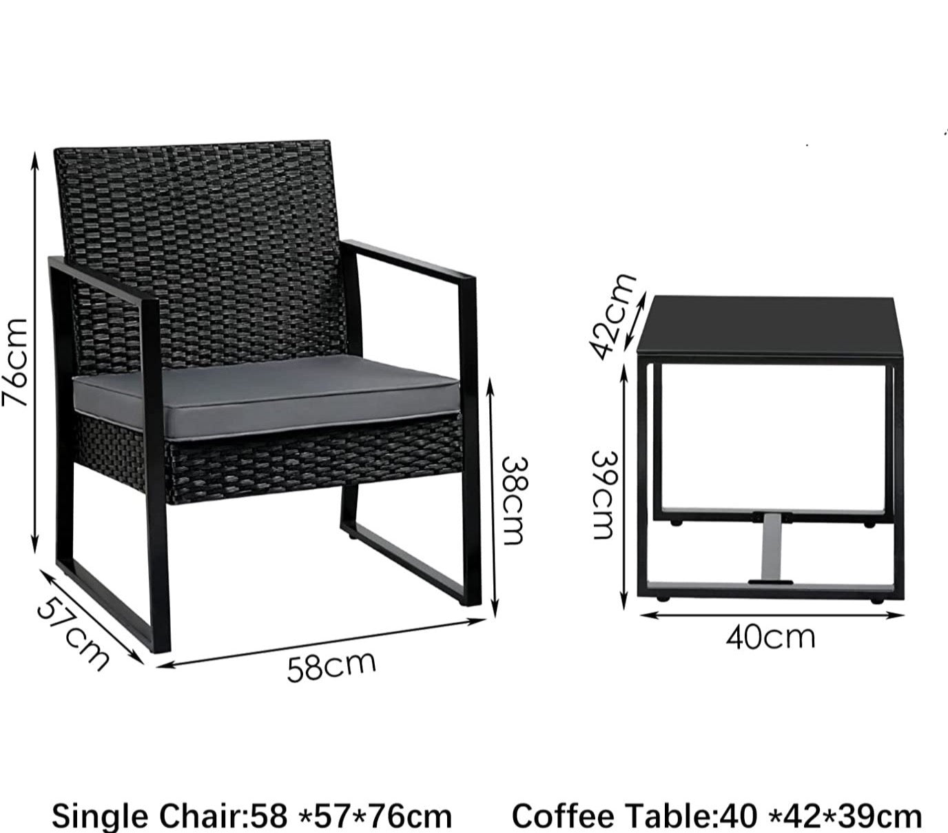 Rattan Garden Furniture Set