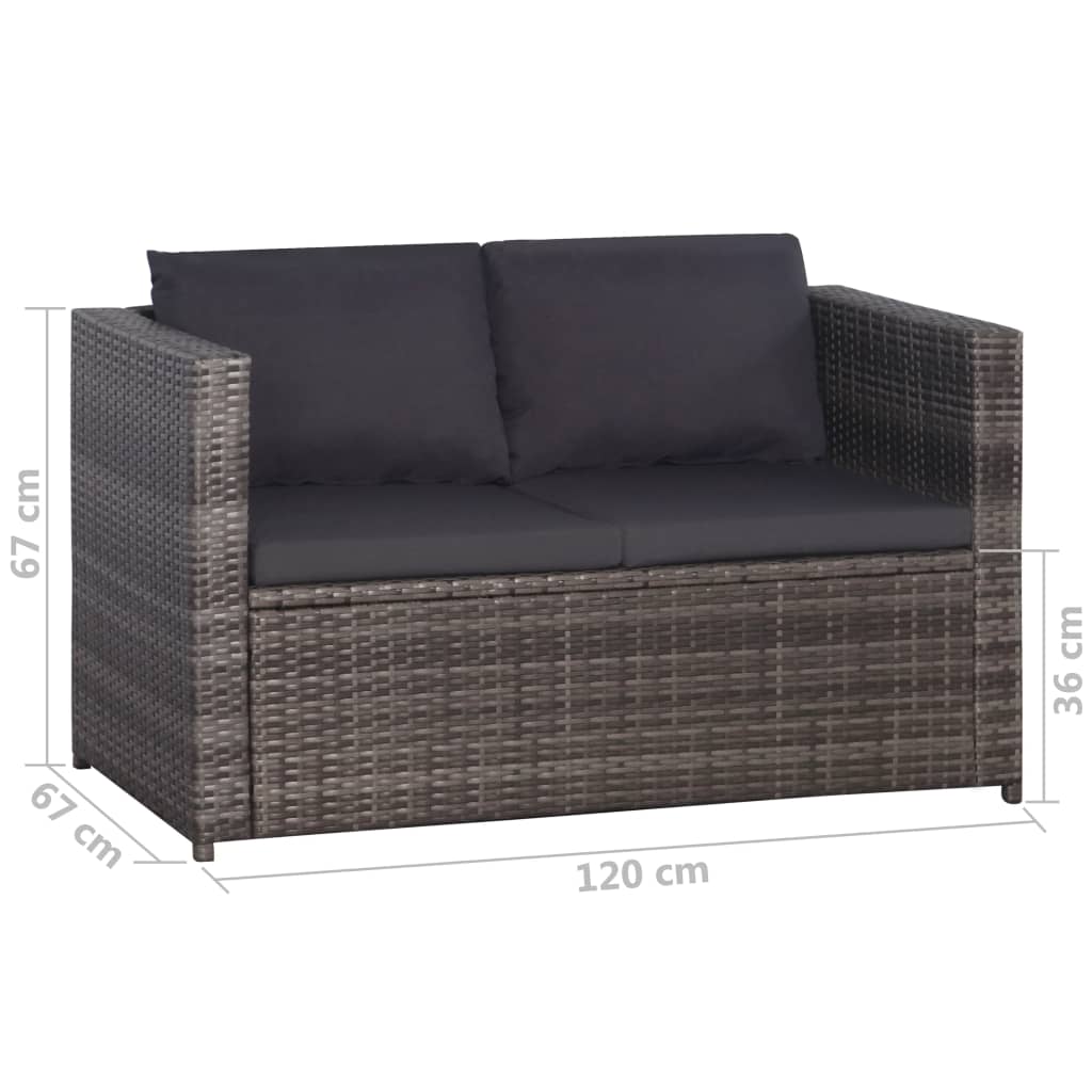 Rattan Garden Sofa Set