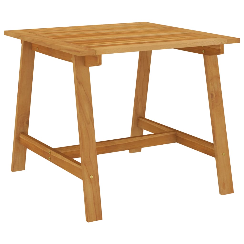 Garden Dining Set with Solid Wood Table