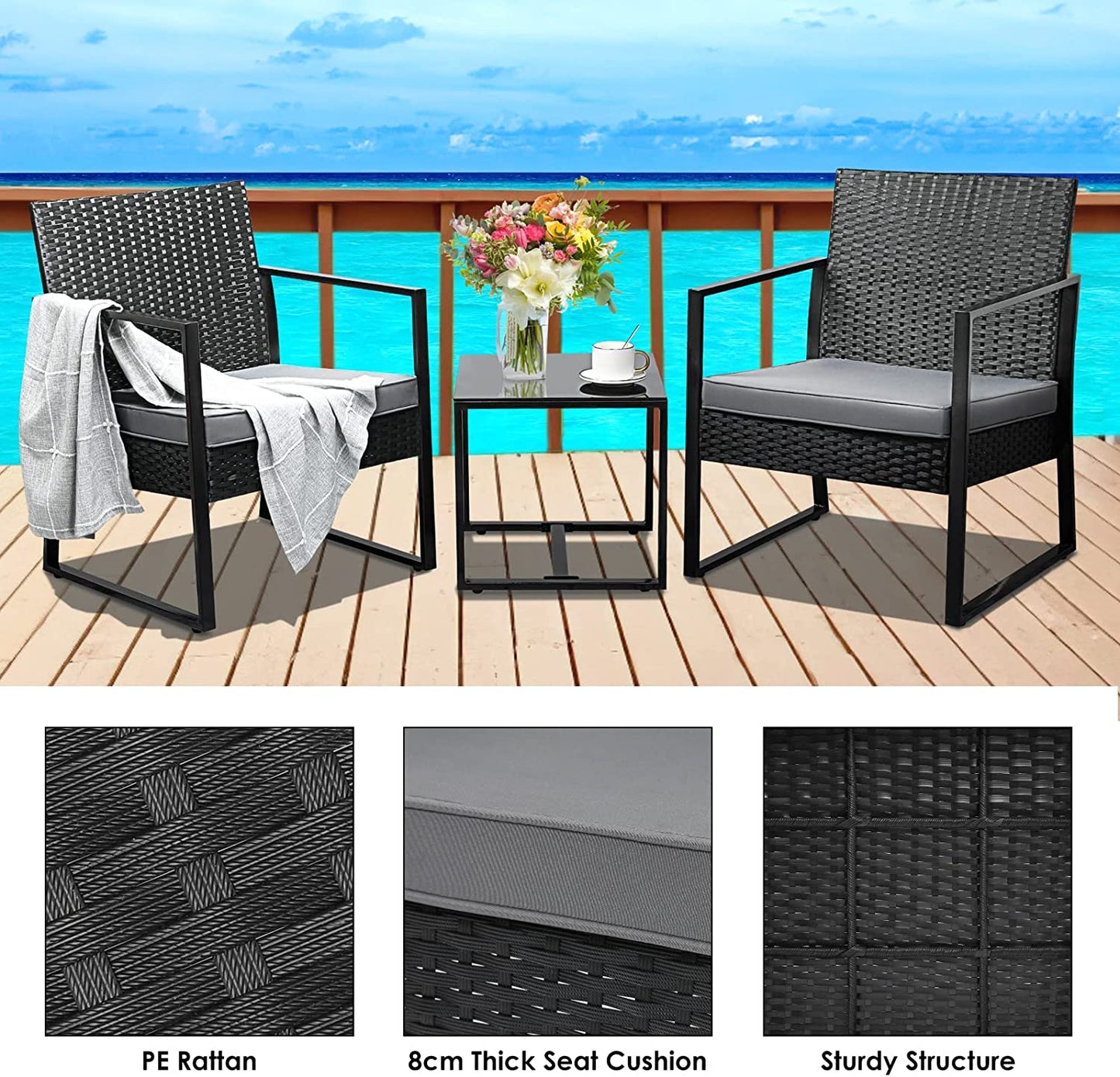 Rattan Garden Furniture Set