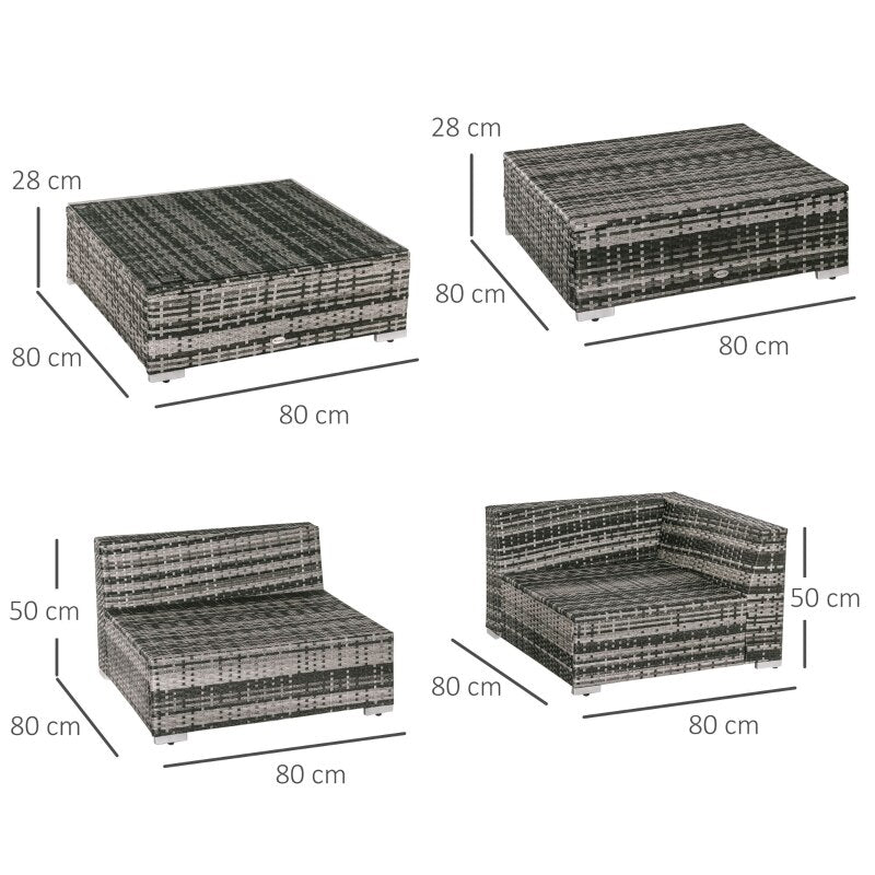 Rattan Garden Furniture Set