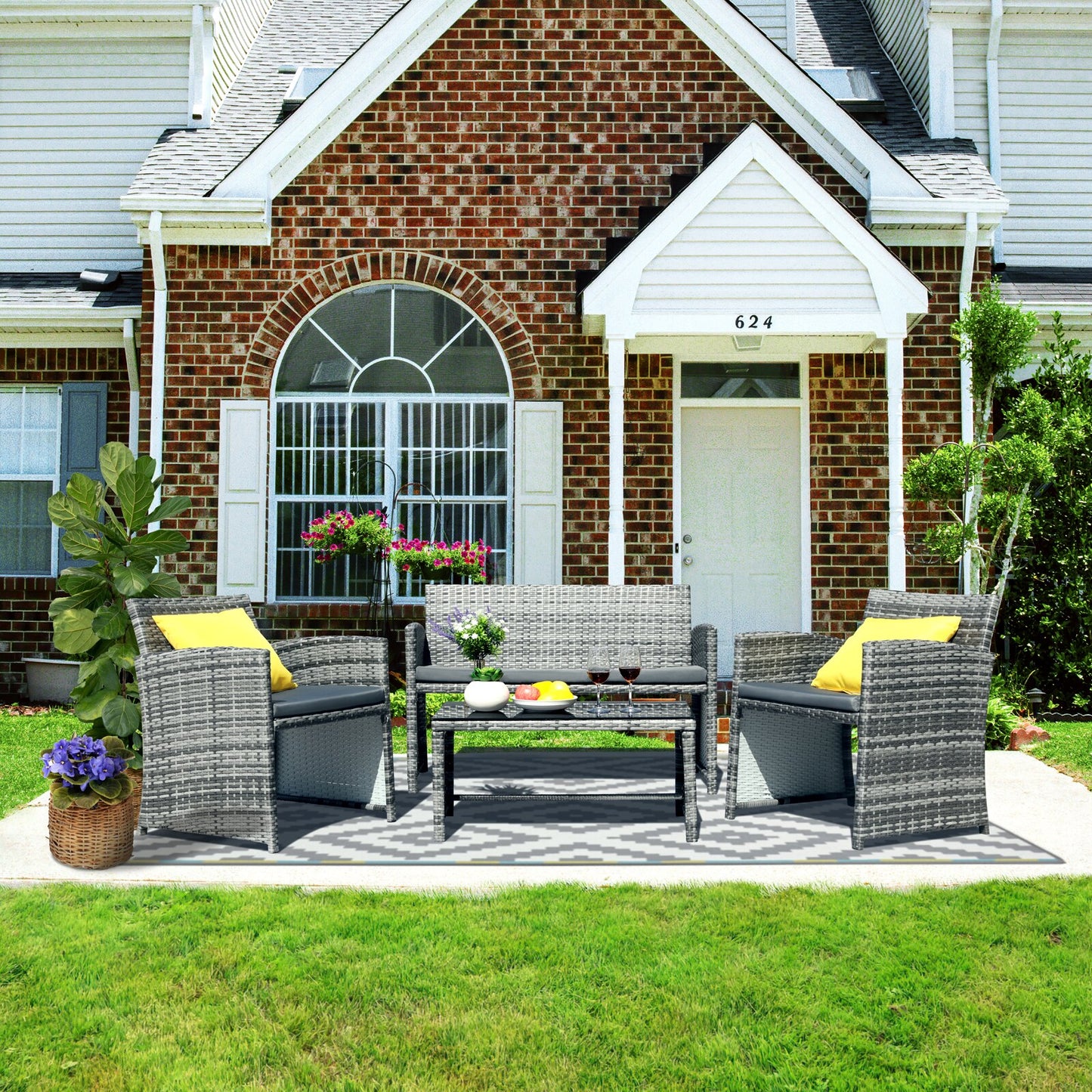 Rattan Garden Furniture Set