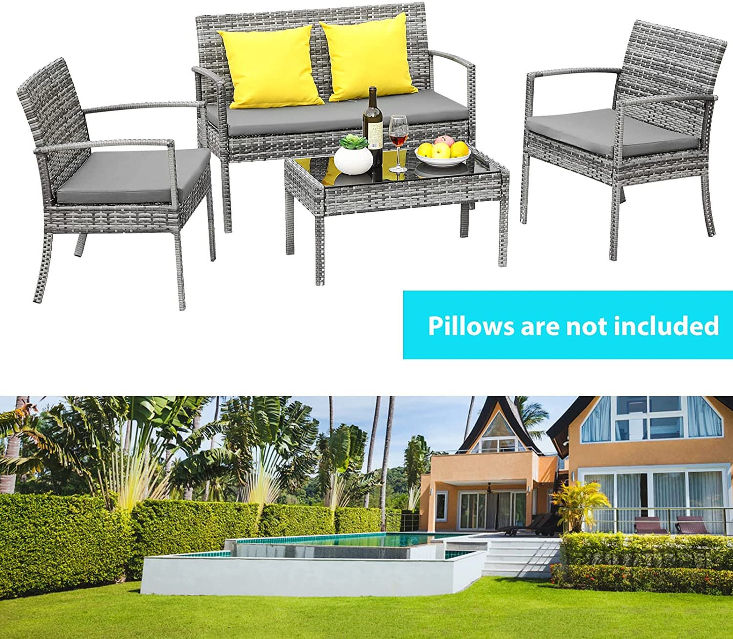 Rattan Garden Furniture Set